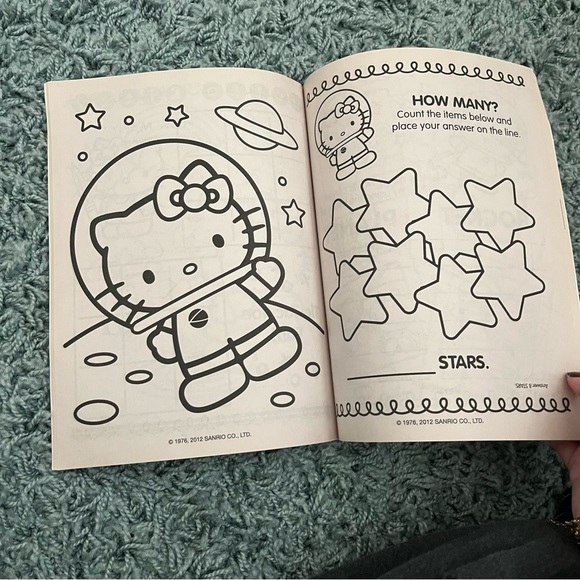 Hello Kitty | Toys | Hello Kitty Coloring Book | Poshmark